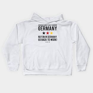 No Fun in Germany Kids Hoodie